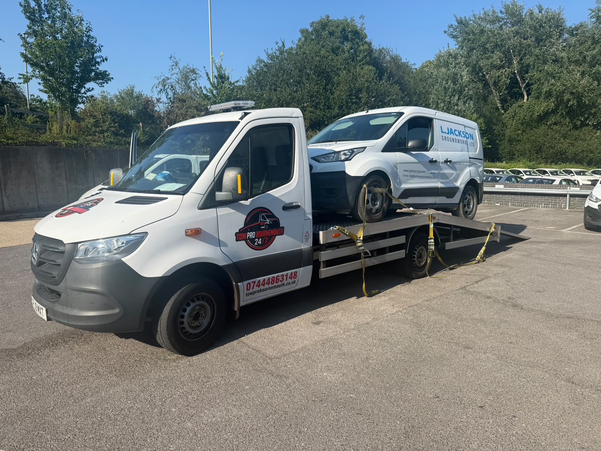 Tow Pro Bournemouth recovery fleet