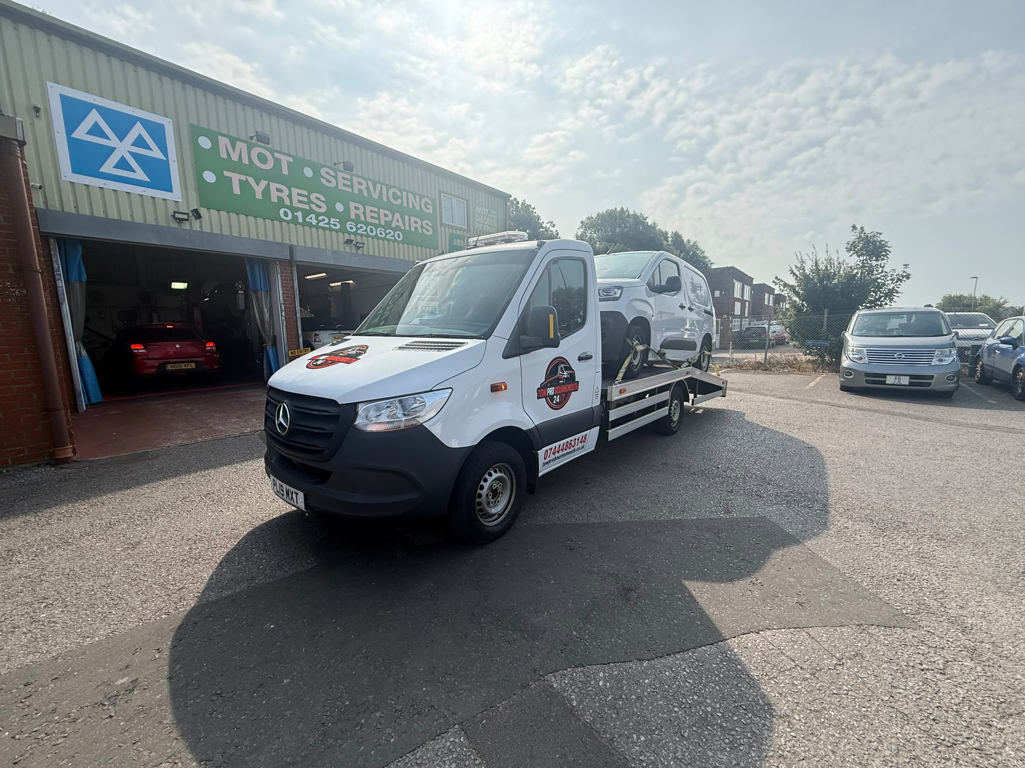 Tow Pro Bournemouth recovery fleet